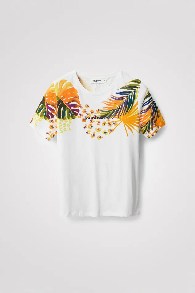 Tropical Tshirt Women Desigual Sportswear