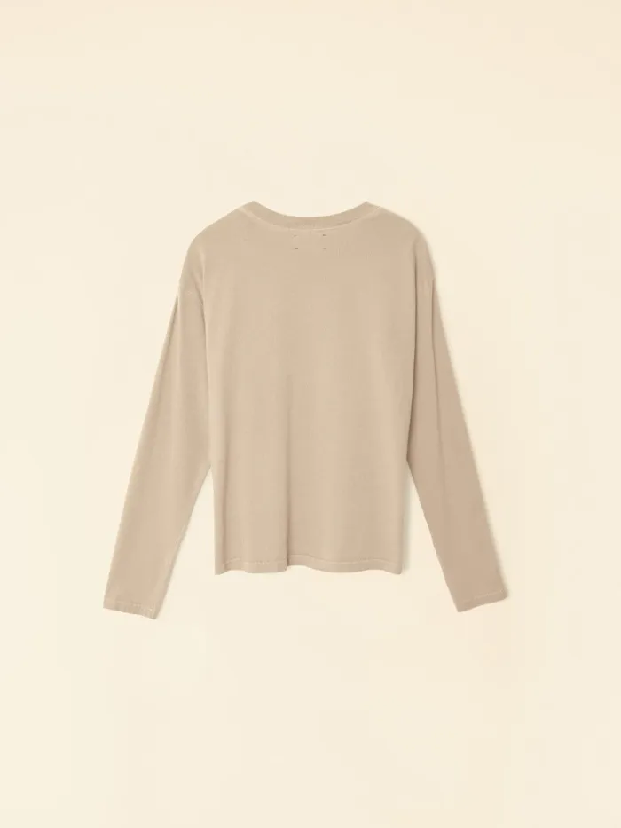 Twine Taupe Nico Tee Sweats and Tees XRENA Women Twine Taupe Nico Tee Sweats and Tees XRENA Women