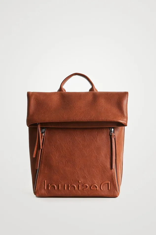 Urban Backpack With Pockets Women Desigual Backpacks