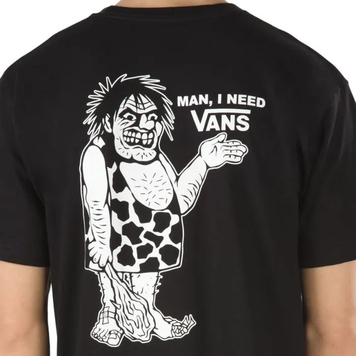 Vans Caveman Needs TShirt Black Men TShirts and Tanks Vans Caveman Needs TShirt Black Men TShirts and Tanks