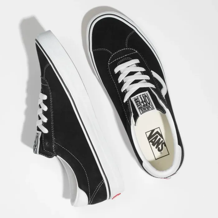 Vans Classics Shoes Men SuedeSport Black Vans Classics Shoes Men SuedeSport Black