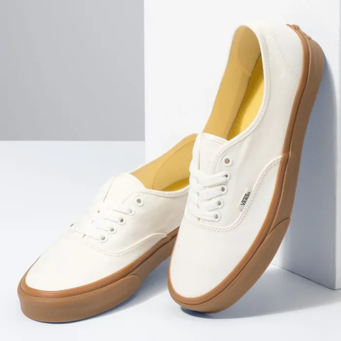 Vans Gum Authentic MarshmallowGum MenWomen Classics Shoes Vans Gum Authentic MarshmallowGum MenWomen Classics Shoes