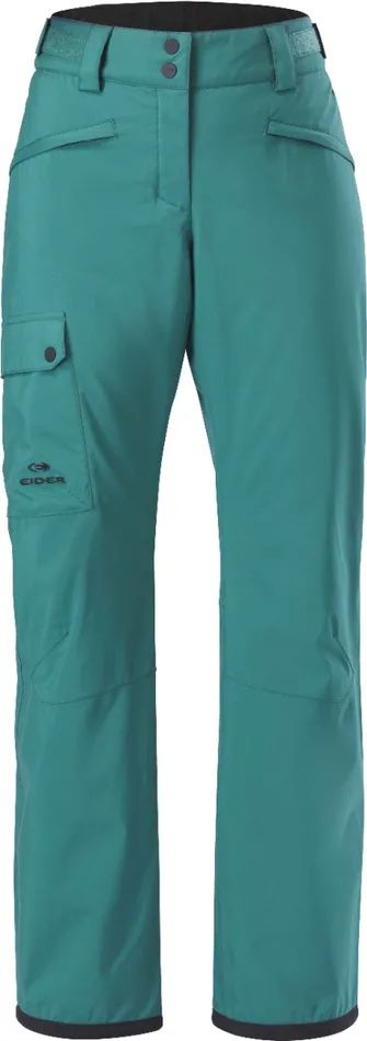 W Becca 2L Insulated Pnt Dark Forest Green Womens Bottoms Eider