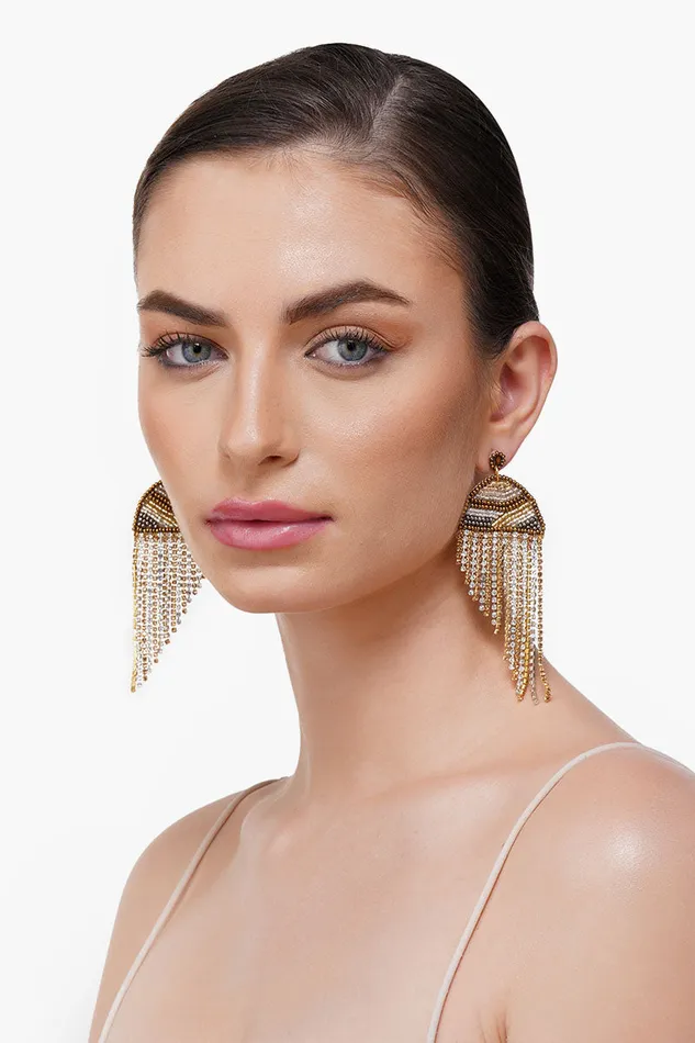 Warrior Princess Beaded Earrings Warrior Princess Beaded Earrings