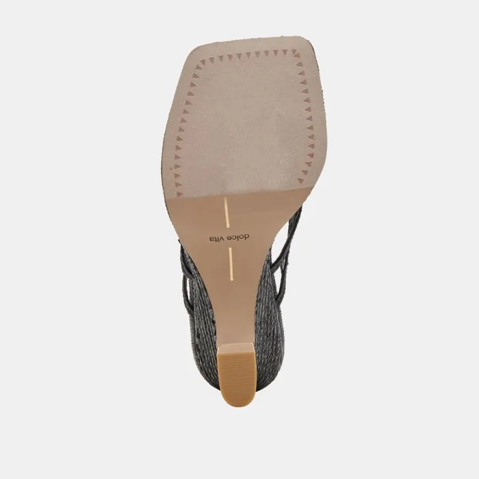 Wedges Women Dolce Vita Nullah Wedges Onyx Raffia