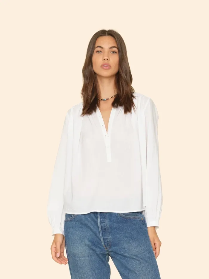 White Hennessy Top Tops XRENA Women