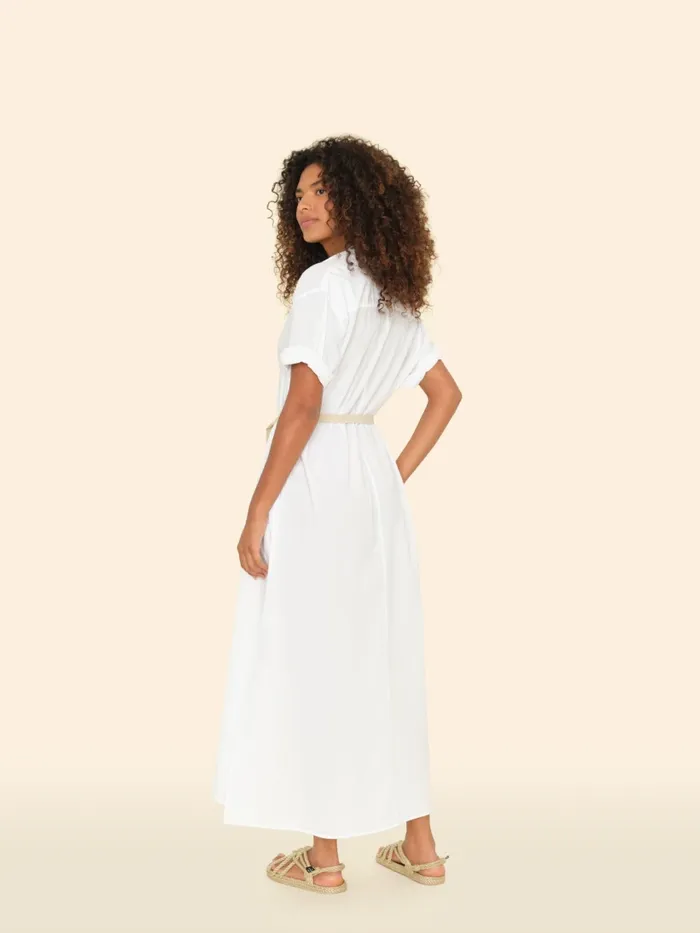 White Linnet Dress Women Dresses XRENA White Linnet Dress Women Dresses XRENA