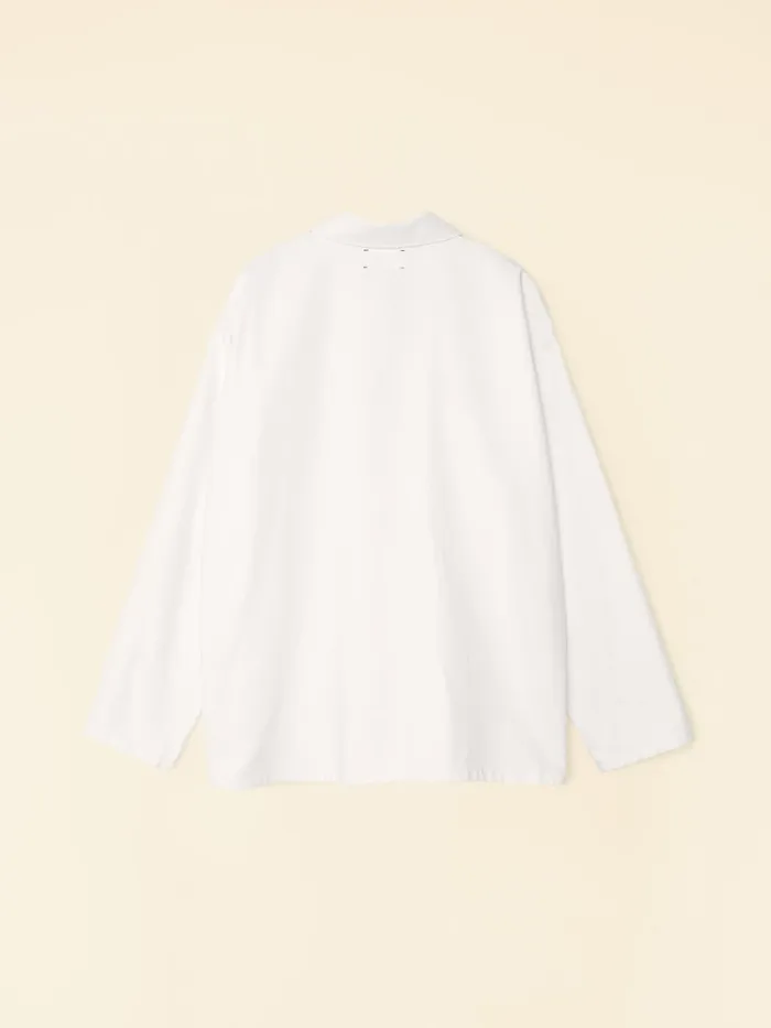 White Stanford Denim Jacket Sweaters and Jackets XRENA Women White Stanford Denim Jacket Sweaters and Jackets XRENA Women
