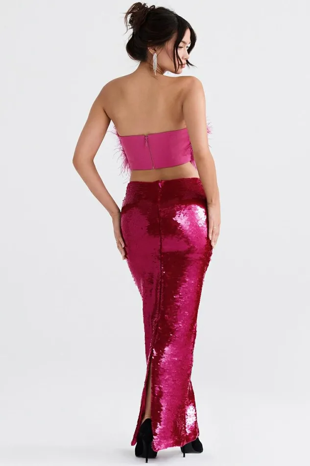 Women Alexis Hot Pint Sequin Maxi Skirt House Of CB Bottoms Women Alexis Hot Pint Sequin Maxi Skirt House Of CB Bottoms
