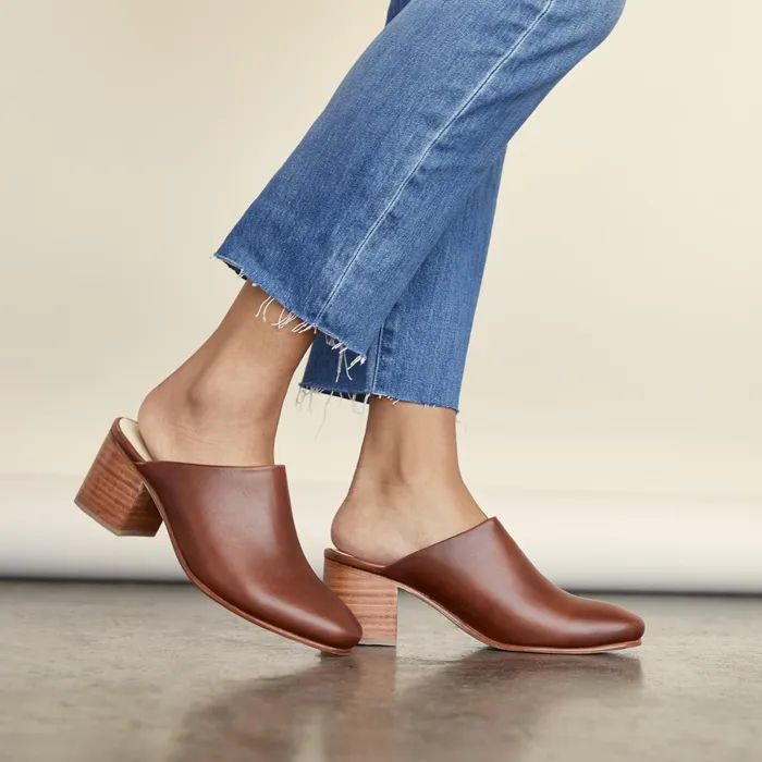 Women AllDay Heeled Mule Brandy Nisolo Heels