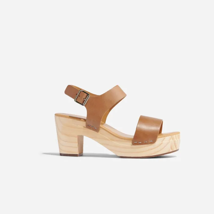 Women AllDay Open Toe Clog Almond Nisolo Sandals