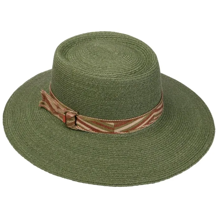 Women Astrid Raffia Straw Hat Green Mayser Straw Hats Women Astrid Raffia Straw Hat Green Mayser Straw Hats