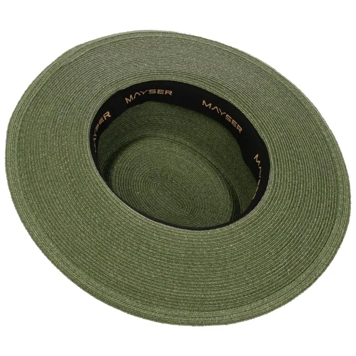 Women Astrid Raffia Straw Hat Green Mayser Straw Hats Women Astrid Raffia Straw Hat Green Mayser Straw Hats