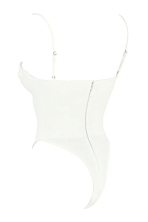 Women Avery Ivory Underwired Bodysuit House Of CB Corsets Women Avery Ivory Underwired Bodysuit House Of CB Corsets