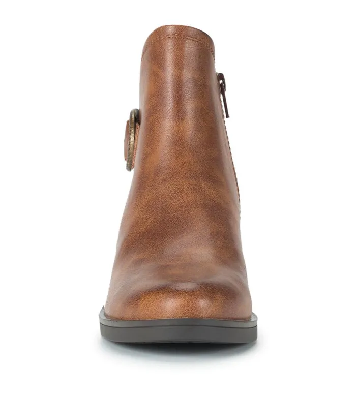 Women Baretraps Booties Christine Bootie Brown Women Baretraps Booties Christine Bootie Brown