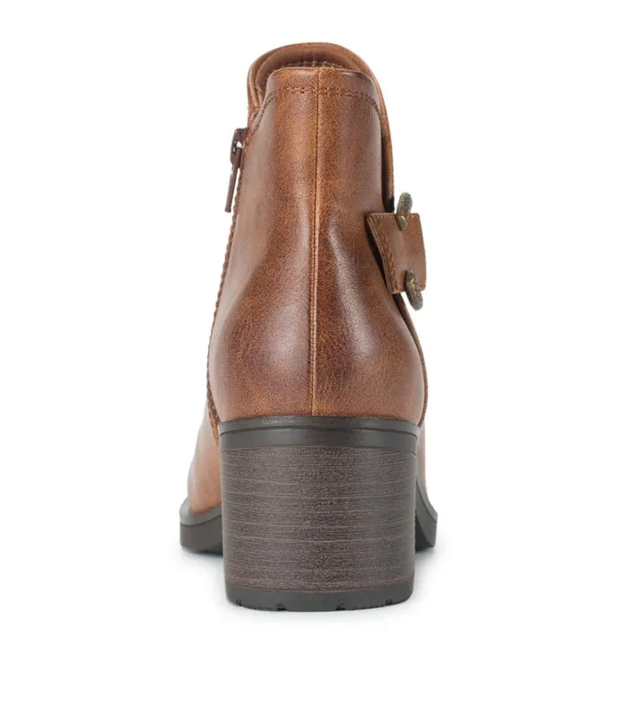 Women Baretraps Booties Christine Bootie Brown Women Baretraps Booties Christine Bootie Brown