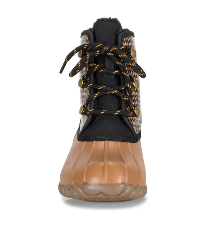 Women Baretraps Booties Fernanda Duck Boot Camel Multi Women Baretraps Booties Fernanda Duck Boot Camel Multi