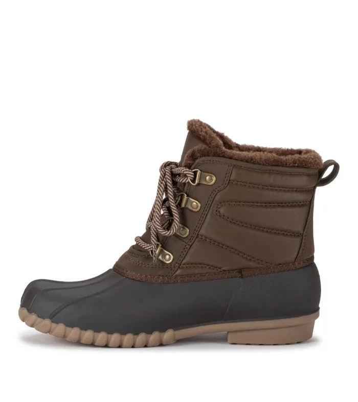 Women Baretraps Booties Flynn Duck Boot Dark Brown Women Baretraps Booties Flynn Duck Boot Dark Brown