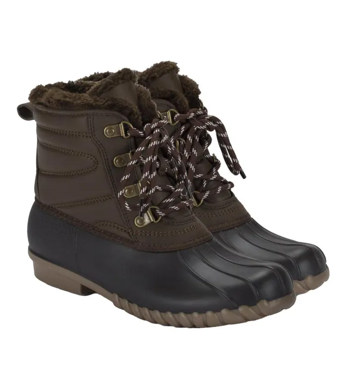 Women Baretraps Booties Flynn Duck Boot Dark Brown Women Baretraps Booties Flynn Duck Boot Dark Brown