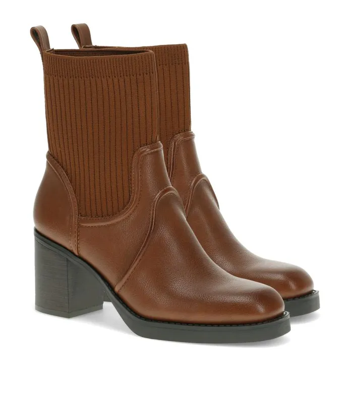 Women Baretraps Booties Galatia Heeled Midi Boot Walnut Women Baretraps Booties Galatia Heeled Midi Boot Walnut