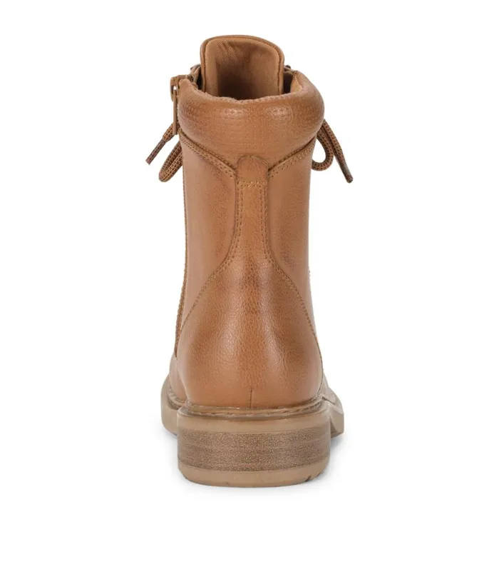 Women Baretraps Booties Holden Lace Up Bootie Dark Cognac Women Baretraps Booties Holden Lace Up Bootie Dark Cognac