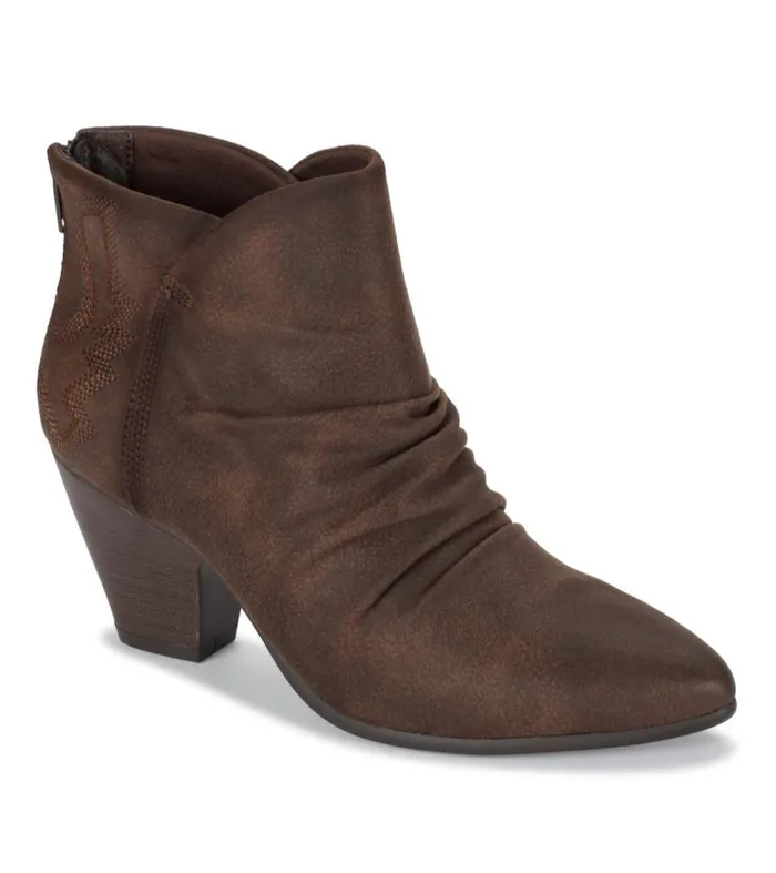Women Baretraps Booties Leanna Bootie Dark Brown