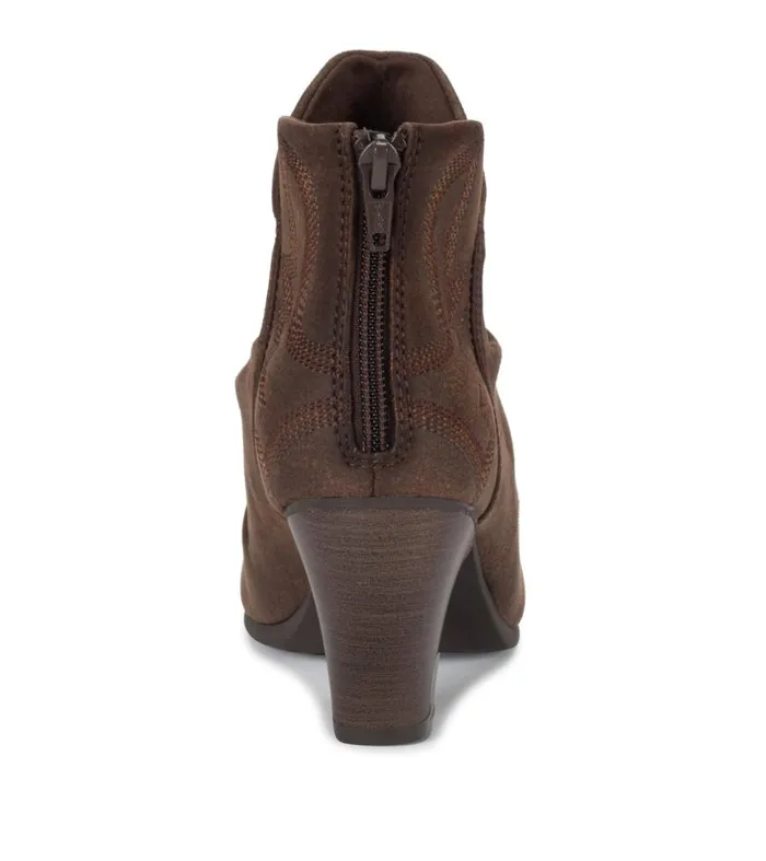 Women Baretraps Booties Leanna Bootie Dark Brown Women Baretraps Booties Leanna Bootie Dark Brown