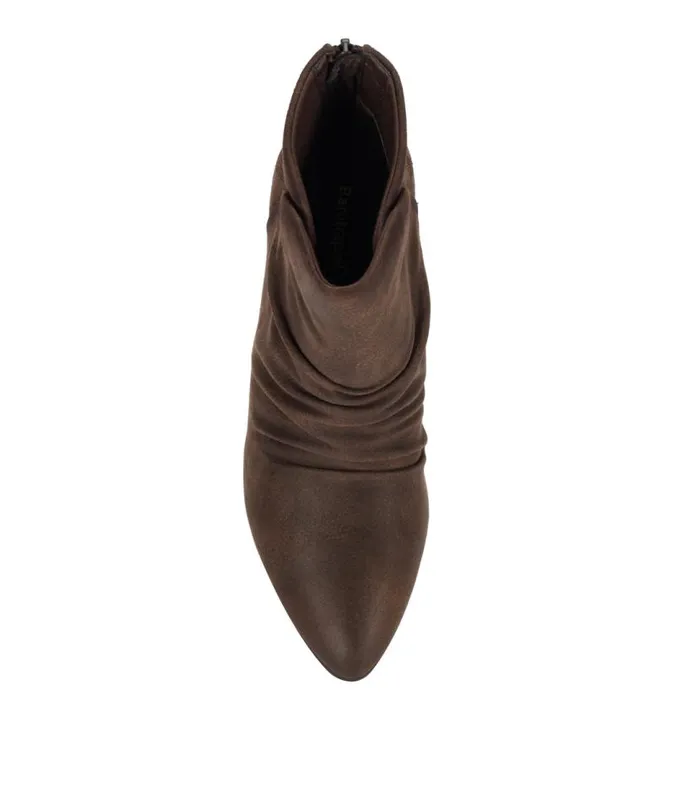Women Baretraps Booties Leanna Bootie Dark Brown Women Baretraps Booties Leanna Bootie Dark Brown
