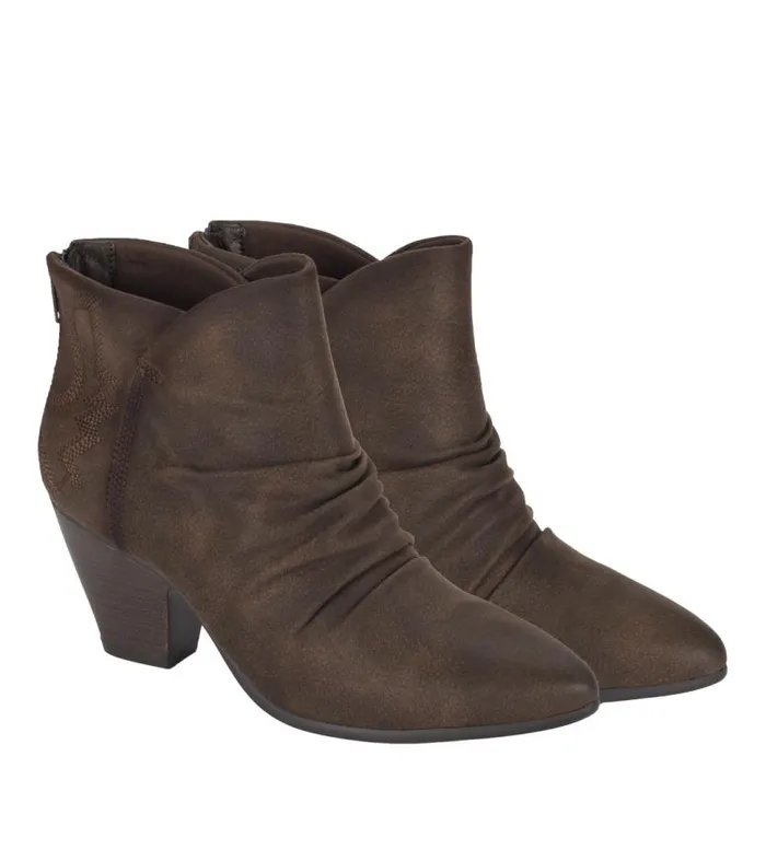 Women Baretraps Booties Leanna Bootie Dark Brown Women Baretraps Booties Leanna Bootie Dark Brown