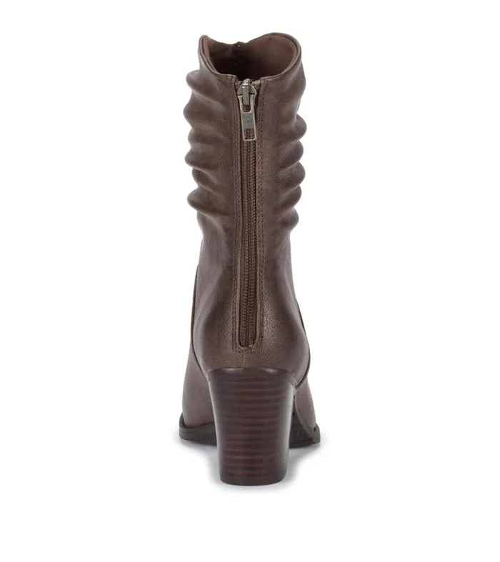 Women Baretraps Booties Leslie Block Heel Slouch Boot Dark Taupe Women Baretraps Booties Leslie Block Heel Slouch Boot Dark Taupe