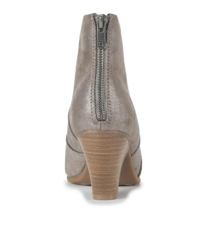 Women Baretraps Booties Liberty Block Heel Bootie Gunmetal Women Baretraps Booties Liberty Block Heel Bootie Gunmetal