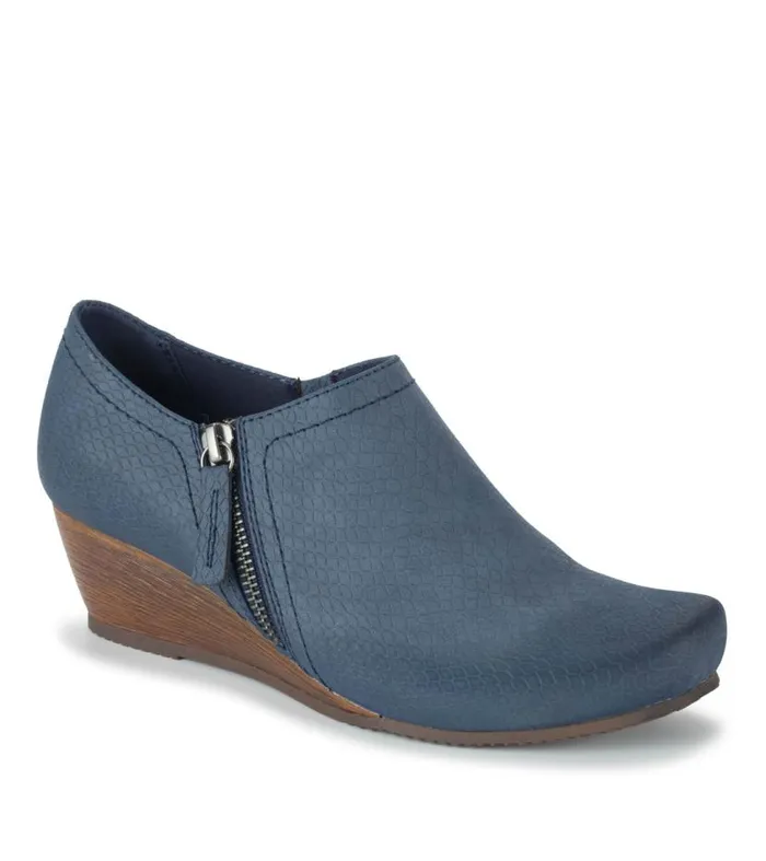 Women Baretraps Booties Louise Wedge Ankle Bootie Midnight