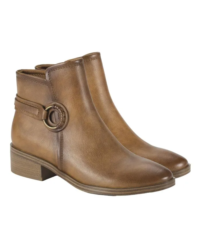 Women Baretraps Booties Maddy Bootie Cognac Women Baretraps Booties Maddy Bootie Cognac