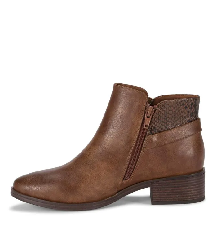 Women Baretraps Booties Marconi Bootie Brush Brown Snake Women Baretraps Booties Marconi Bootie Brush Brown Snake