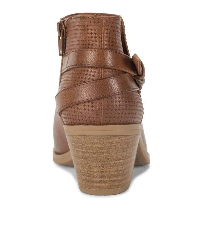 Women Baretraps Booties Shannen Block Heel Bootie Walnut Women Baretraps Booties Shannen Block Heel Bootie Walnut