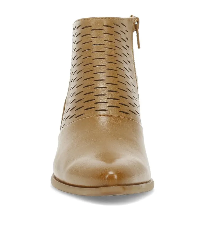 Women Baretraps Booties Yangley Block Heel Bootie Light Almond Women Baretraps Booties Yangley Block Heel Bootie Light Almond