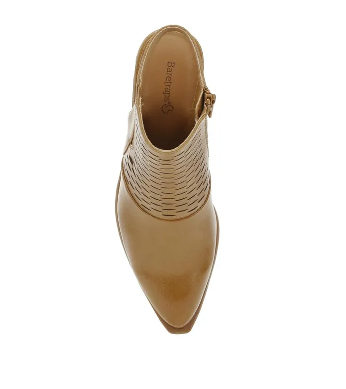 Women Baretraps Booties Yangley Block Heel Bootie Light Almond Women Baretraps Booties Yangley Block Heel Bootie Light Almond