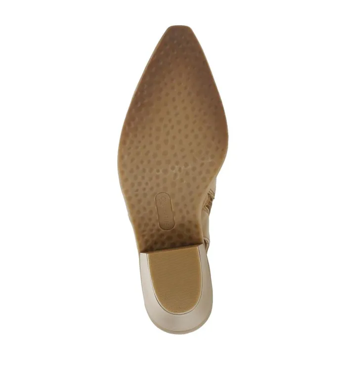 Women Baretraps Booties Yangley Block Heel Bootie Light Almond Women Baretraps Booties Yangley Block Heel Bootie Light Almond