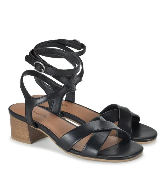 Women Baretraps Classic Comfort Sandals Valerie Block Heel Sandal Black Women Baretraps Classic Comfort Sandals Valerie Block Heel Sandal Black