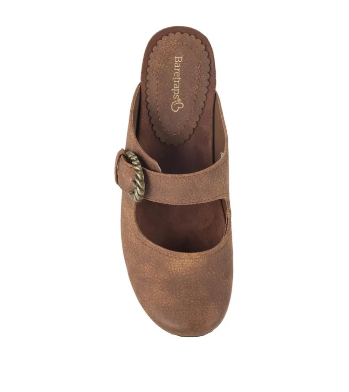 Women Baretraps Clogs and Mules Luna Mary Jane Mule Cashew Women Baretraps Clogs and Mules Luna Mary Jane Mule Cashew