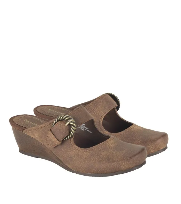 Women Baretraps Clogs and Mules Luna Mary Jane Mule Cashew Women Baretraps Clogs and Mules Luna Mary Jane Mule Cashew