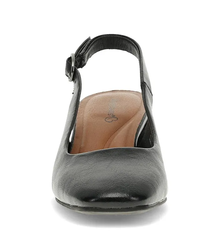 Women Baretraps Dress Shoes Ester Block Heel Slingback Pump Black Women Baretraps Dress Shoes Ester Block Heel Slingback Pump Black