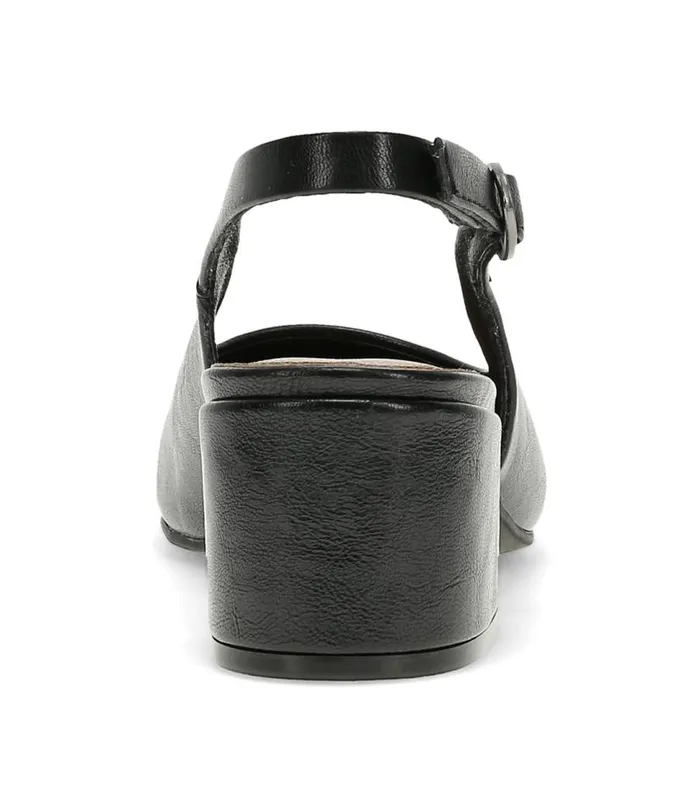 Women Baretraps Dress Shoes Ester Block Heel Slingback Pump Black Women Baretraps Dress Shoes Ester Block Heel Slingback Pump Black