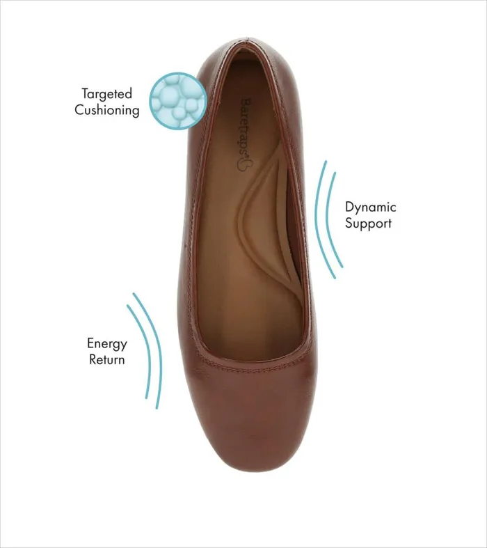 Women Baretraps Flats and Loafers Covette Wedge Slip On Mahogany Women Baretraps Flats and Loafers Covette Wedge Slip On Mahogany