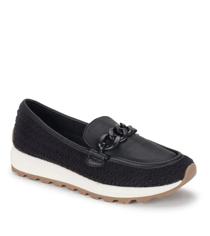 Women Baretraps Flats and Loafers Gael Loafer Black Crochet