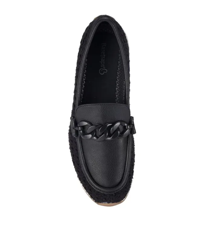 Women Baretraps Flats and Loafers Gael Loafer Black Crochet Women Baretraps Flats and Loafers Gael Loafer Black Crochet
