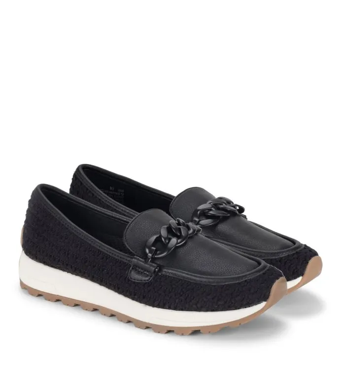 Women Baretraps Flats and Loafers Gael Loafer Black Crochet Women Baretraps Flats and Loafers Gael Loafer Black Crochet