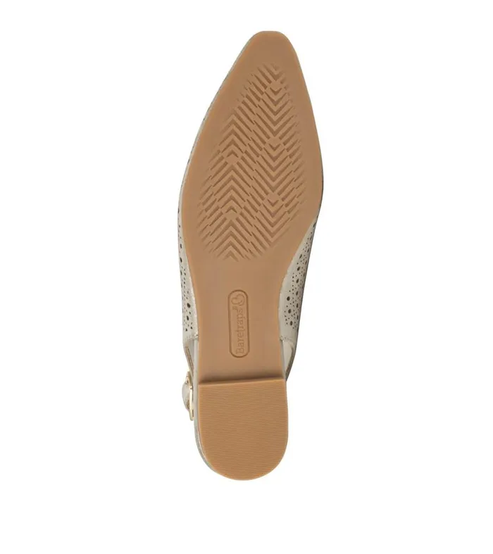 Women Baretraps Flats and Loafers Riva Slingback Flat Champagne Women Baretraps Flats and Loafers Riva Slingback Flat Champagne