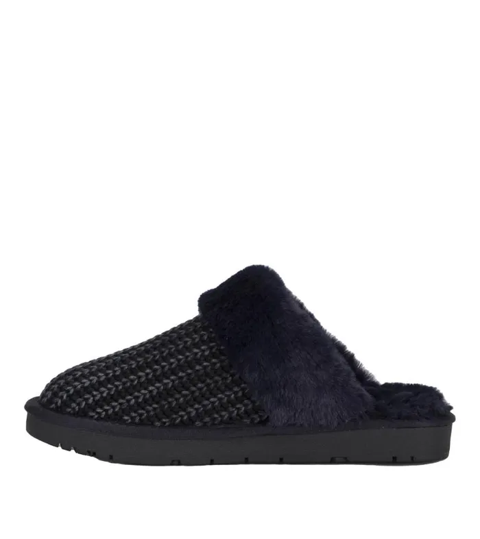 Women Baretraps Flats and Loafers Tillis Clog Slipper Navy Women Baretraps Flats and Loafers Tillis Clog Slipper Navy
