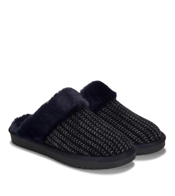 Women Baretraps Flats and Loafers Tillis Clog Slipper Navy Women Baretraps Flats and Loafers Tillis Clog Slipper Navy